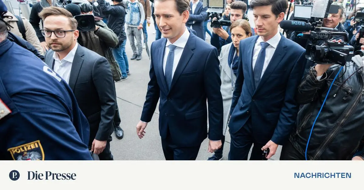 Bernhard Bonelli Immer da, wo Kurz ist jetzt auch vor dem Richter